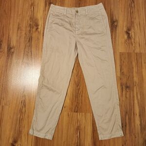 Vince Khaki Casual Pants - Classic Straight Fit